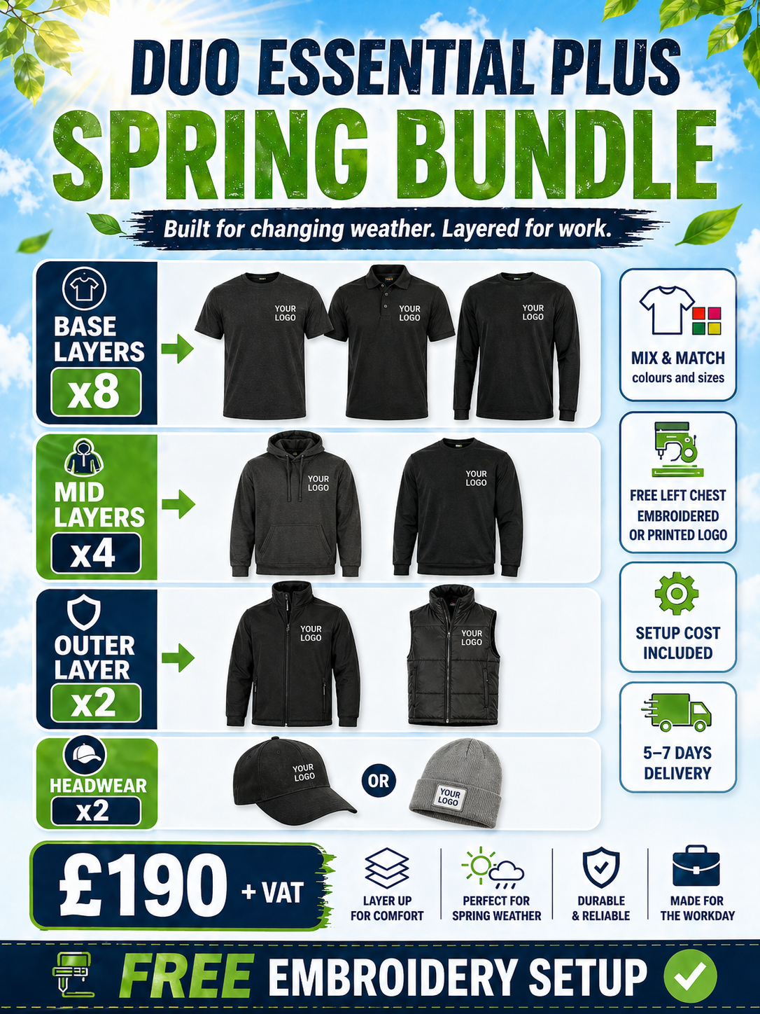 Spring Duo Workwear Bundle 4