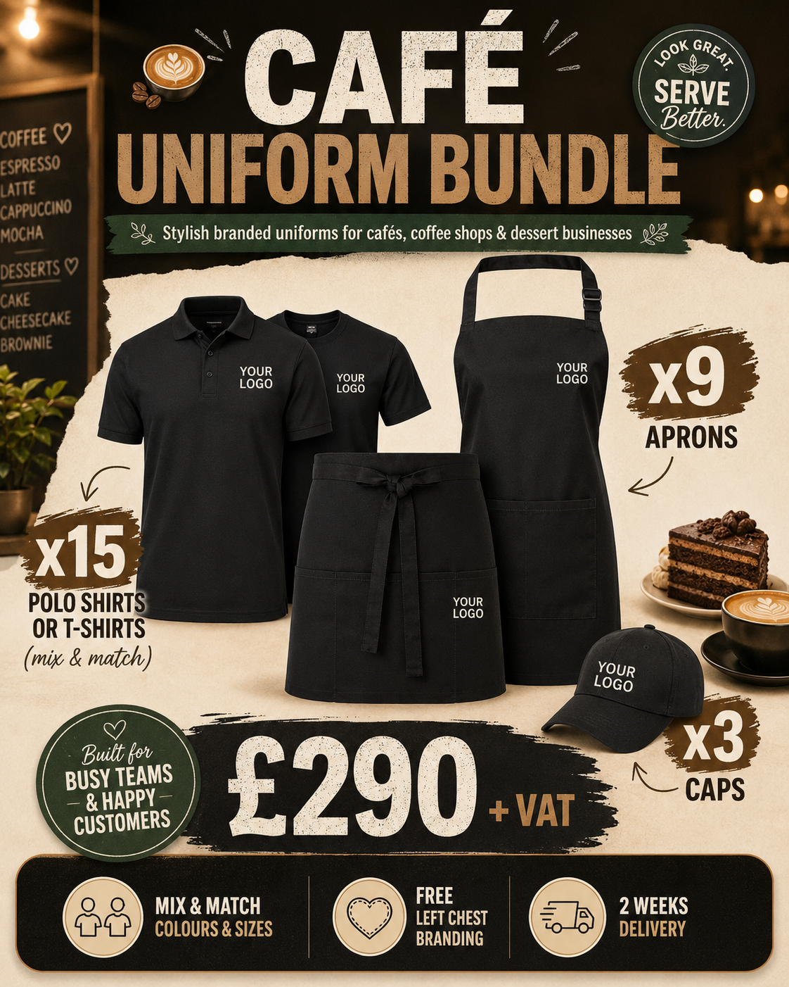 Cafe Uniform Bundle main image