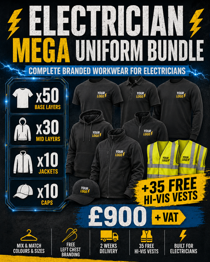 Electricians Mega Uniform Bundle main image