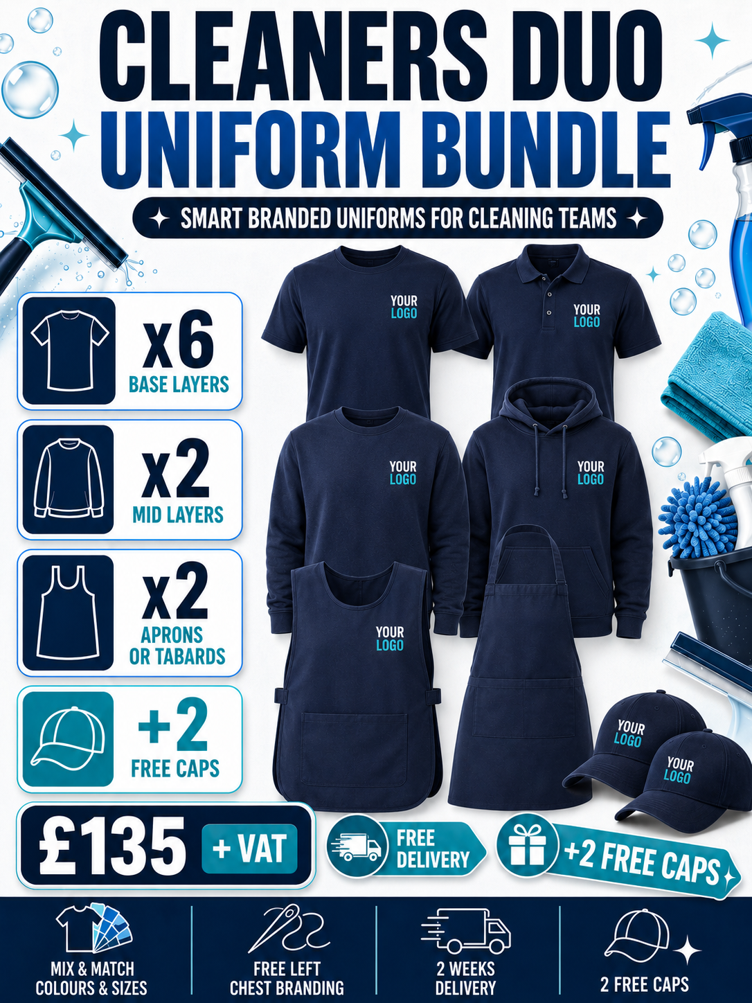 Cleaning Duo Uniform Bundle main image