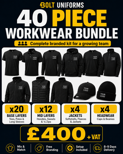 40 Piece Complete Workwear Bundle main image