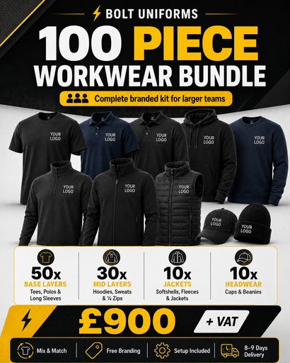 100 Piece Complete Workwear Bundle main image