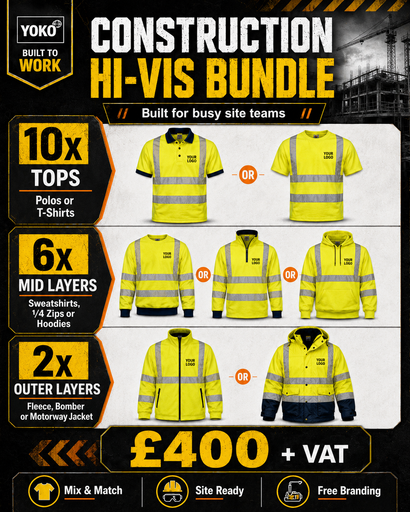 18 Piece Hi Vis Workwear Bundle main image