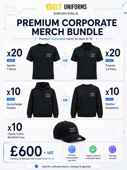 Team of 10 Corporate Branded Merch Bundle main image