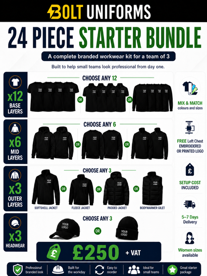 24 Item Workwear Bundle main image