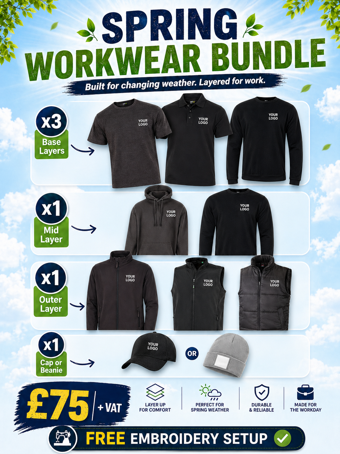 Spring Essential Workwear Bundle