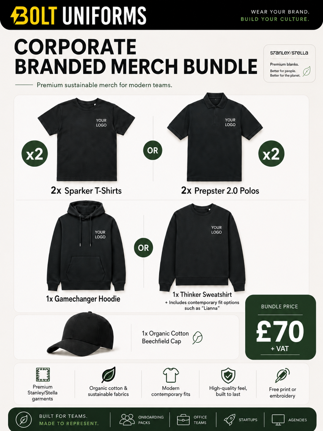 Premium Corporate Branded Merch Bundle