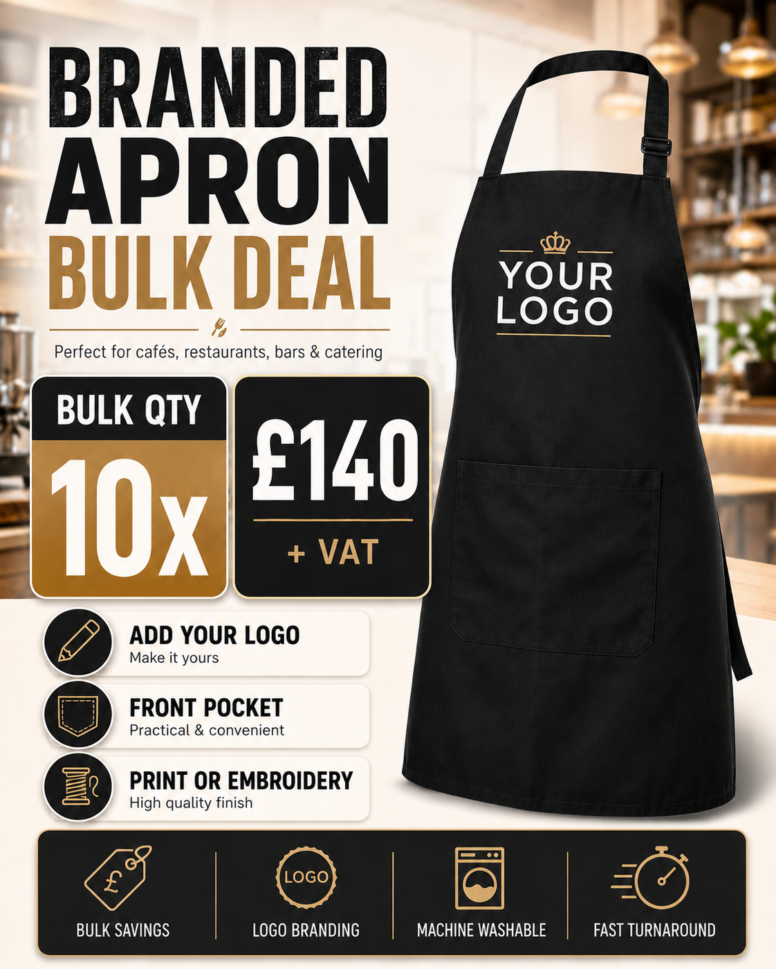 Premier Apron x10 Bulk Deal