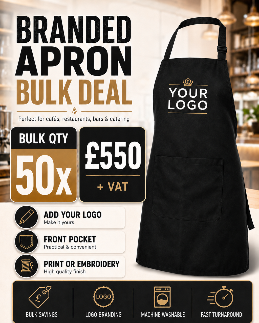 Premier Apron x50 Bulk Deal