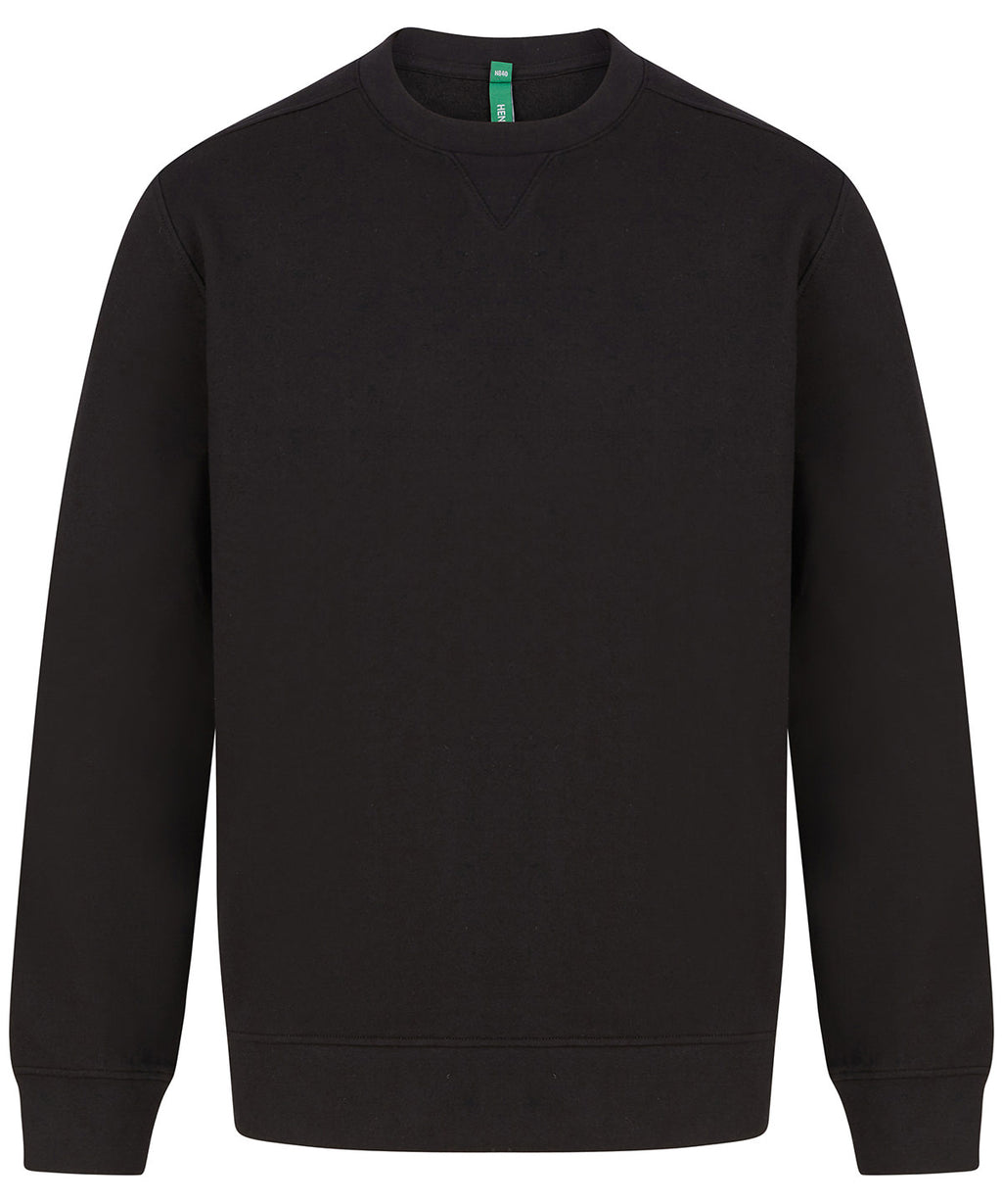 Unisex sustainable sweatshirt — Black