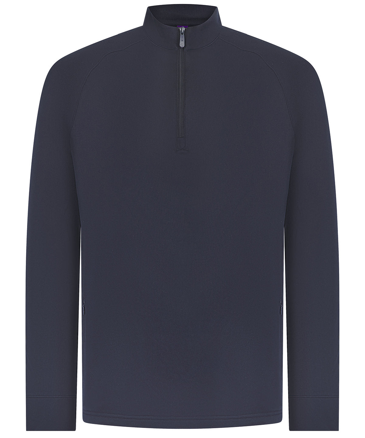 ¼ zip top with wicking finish — Navy