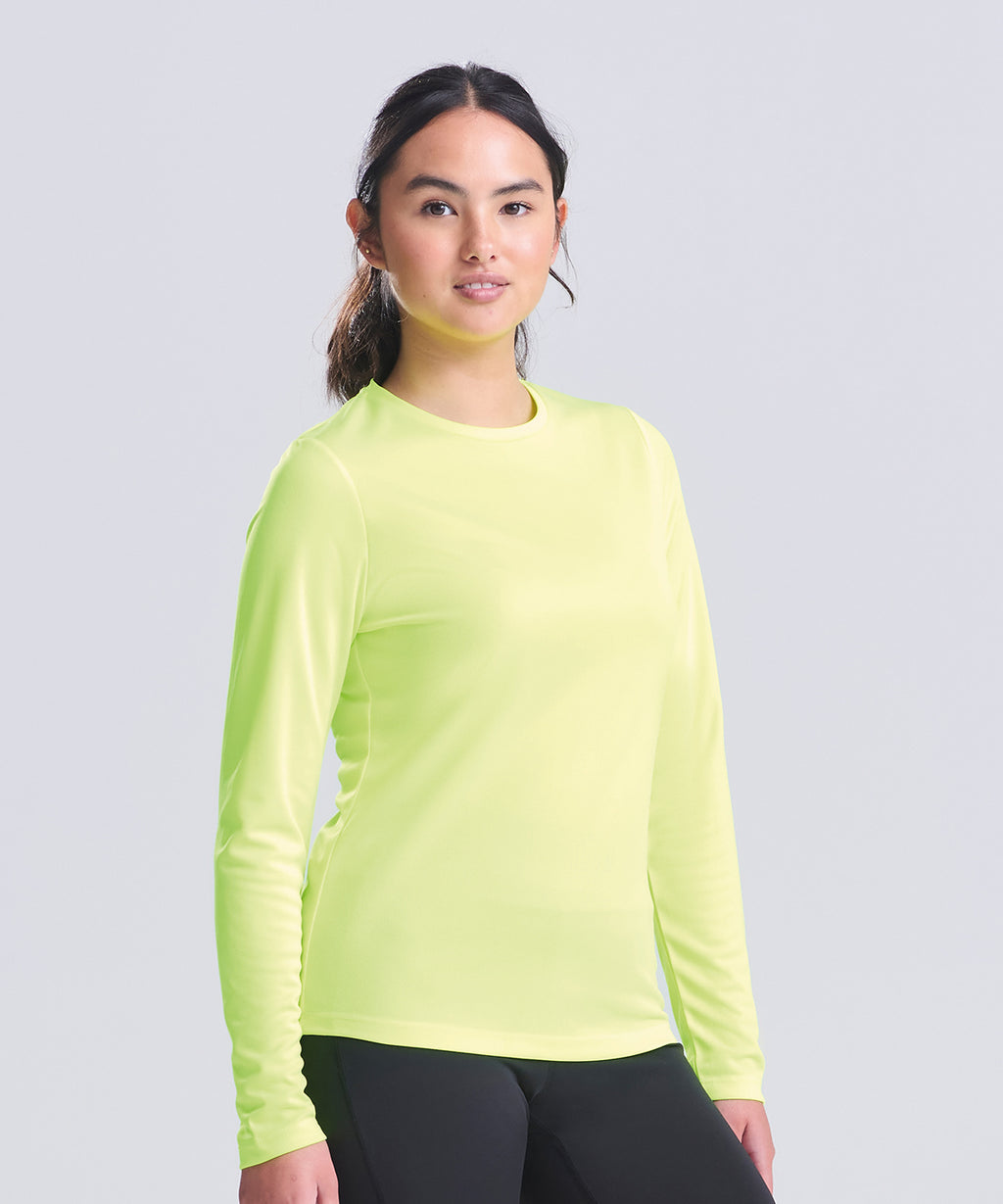 Women's long sleeve cool T — lifestyle