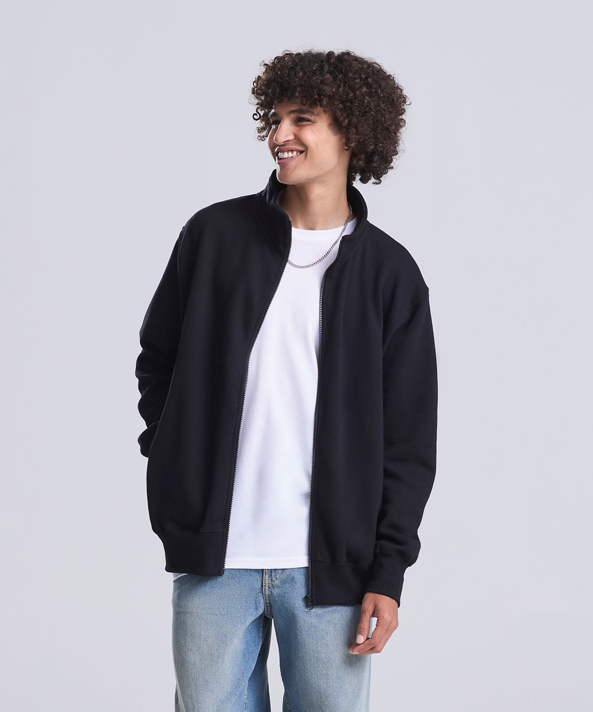 Campus full-zip sweatshirt — lifestyle
