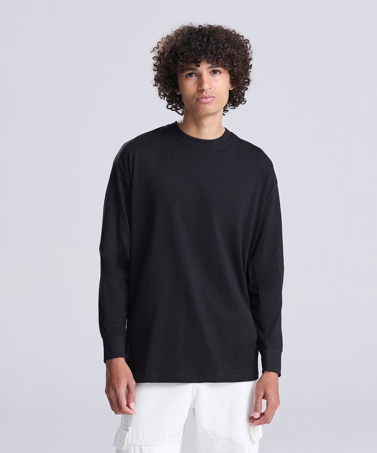 Oversize 100 long sleeve T — lifestyle