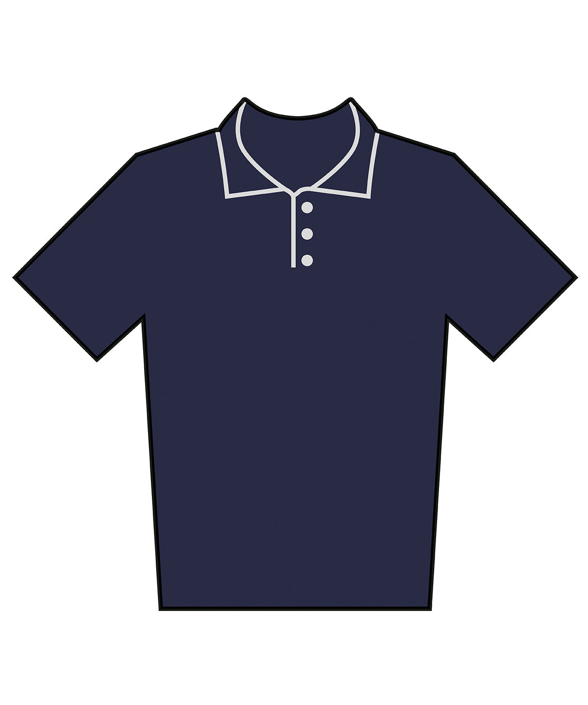 Adults team polo shirt — Navy
