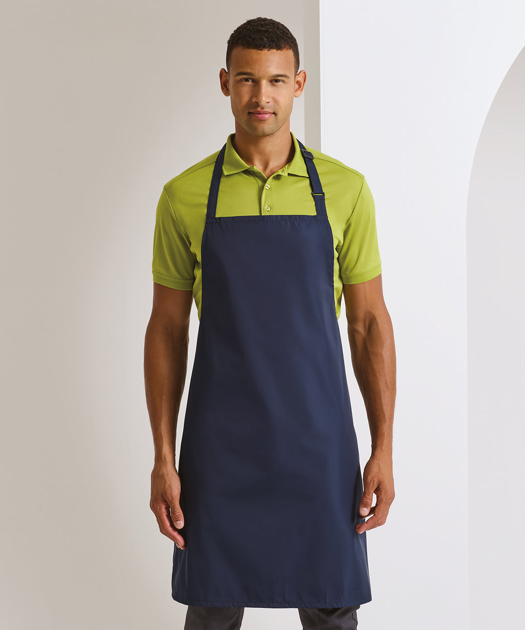 Waterproof bib apron — lifestyle