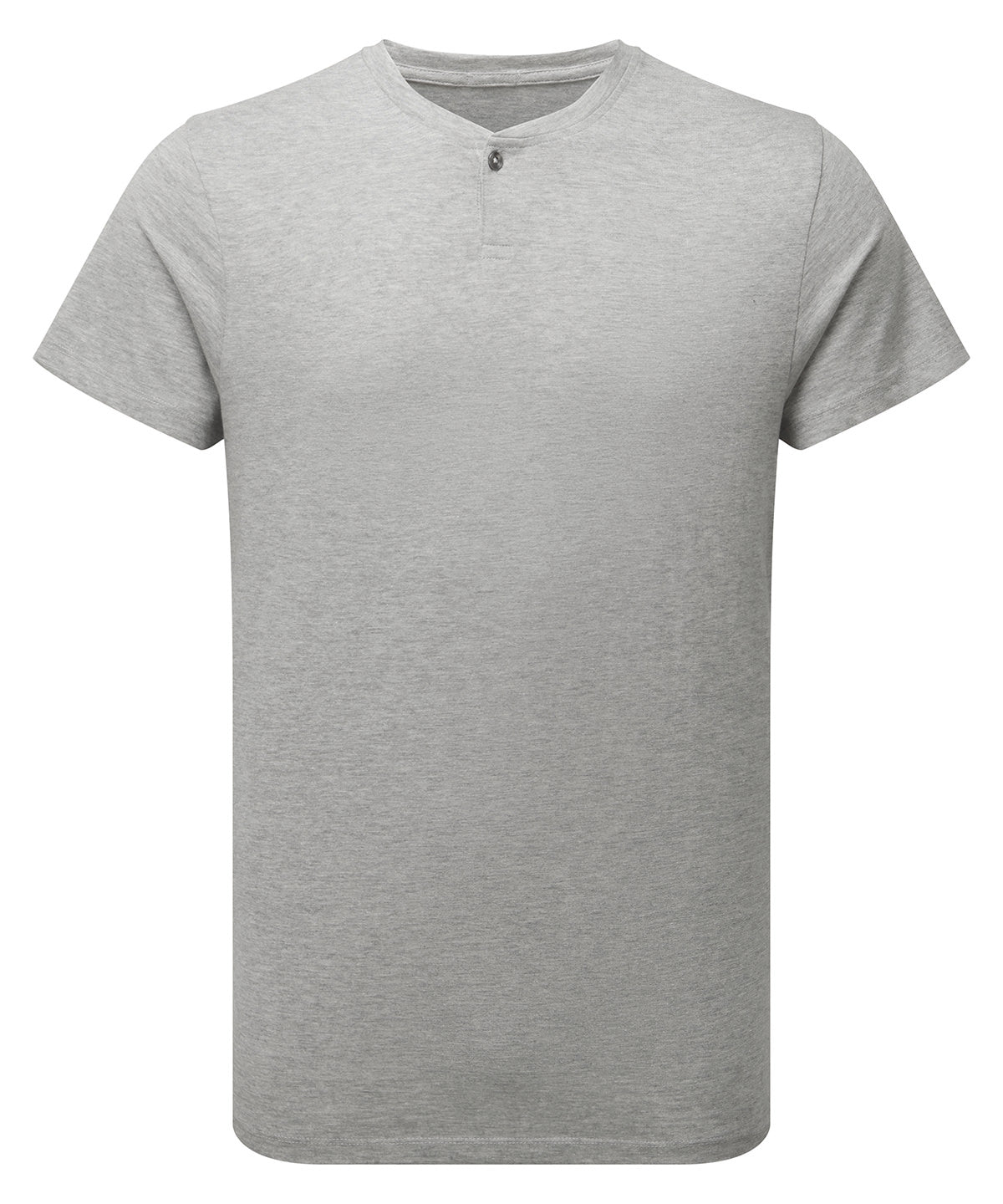 Men’s Cotton Rich ‘Comis’ Tee — Grey Marl