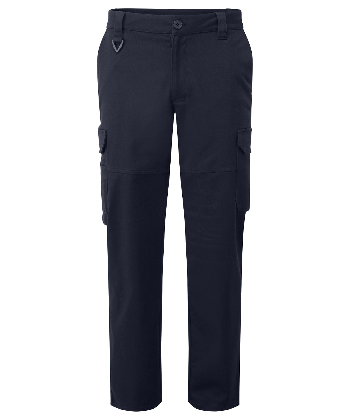 Stretchchecker work cargo trousers — Navy