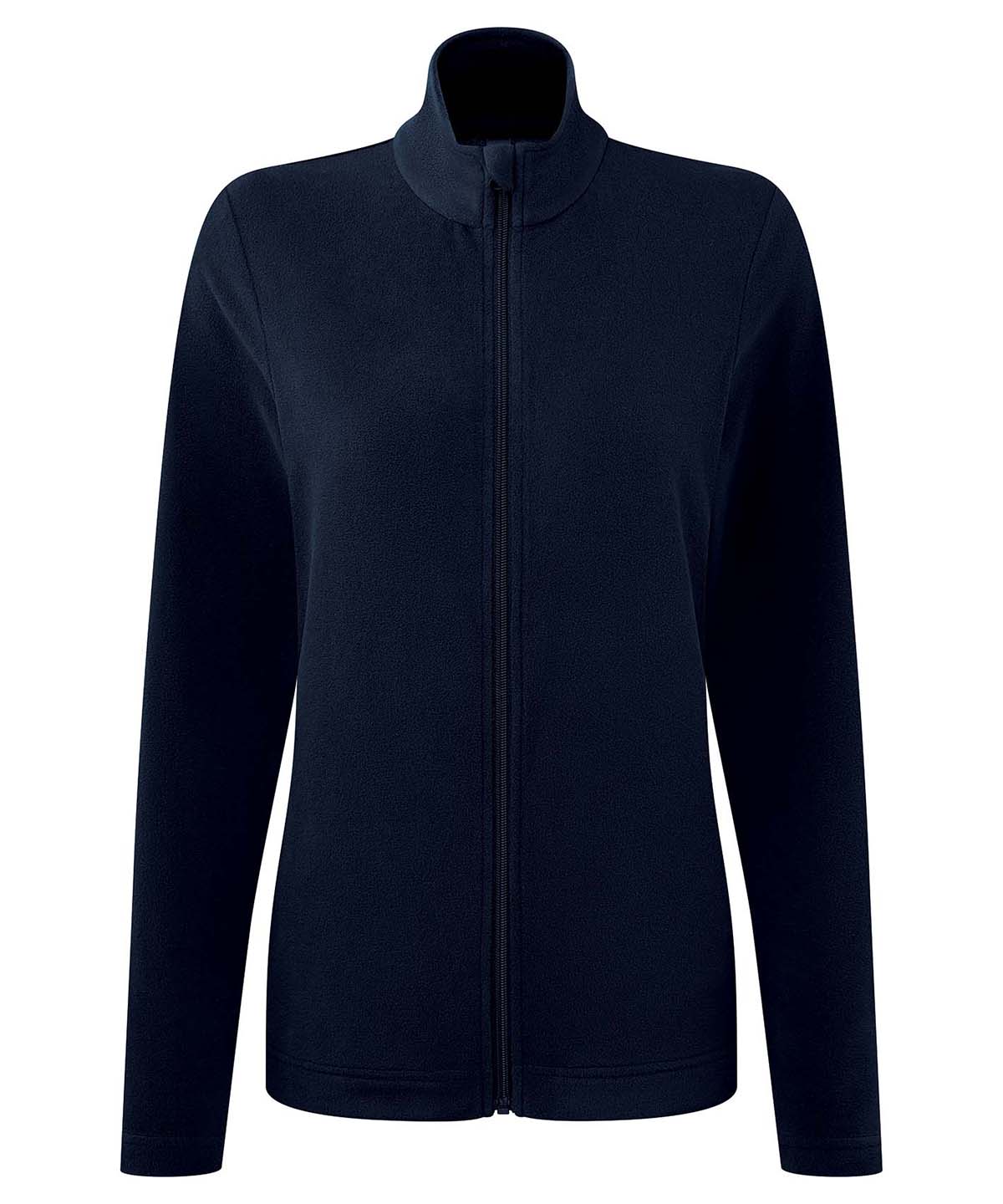 Women's 'Recyclight Ultra' full-zip microfleece — Navy