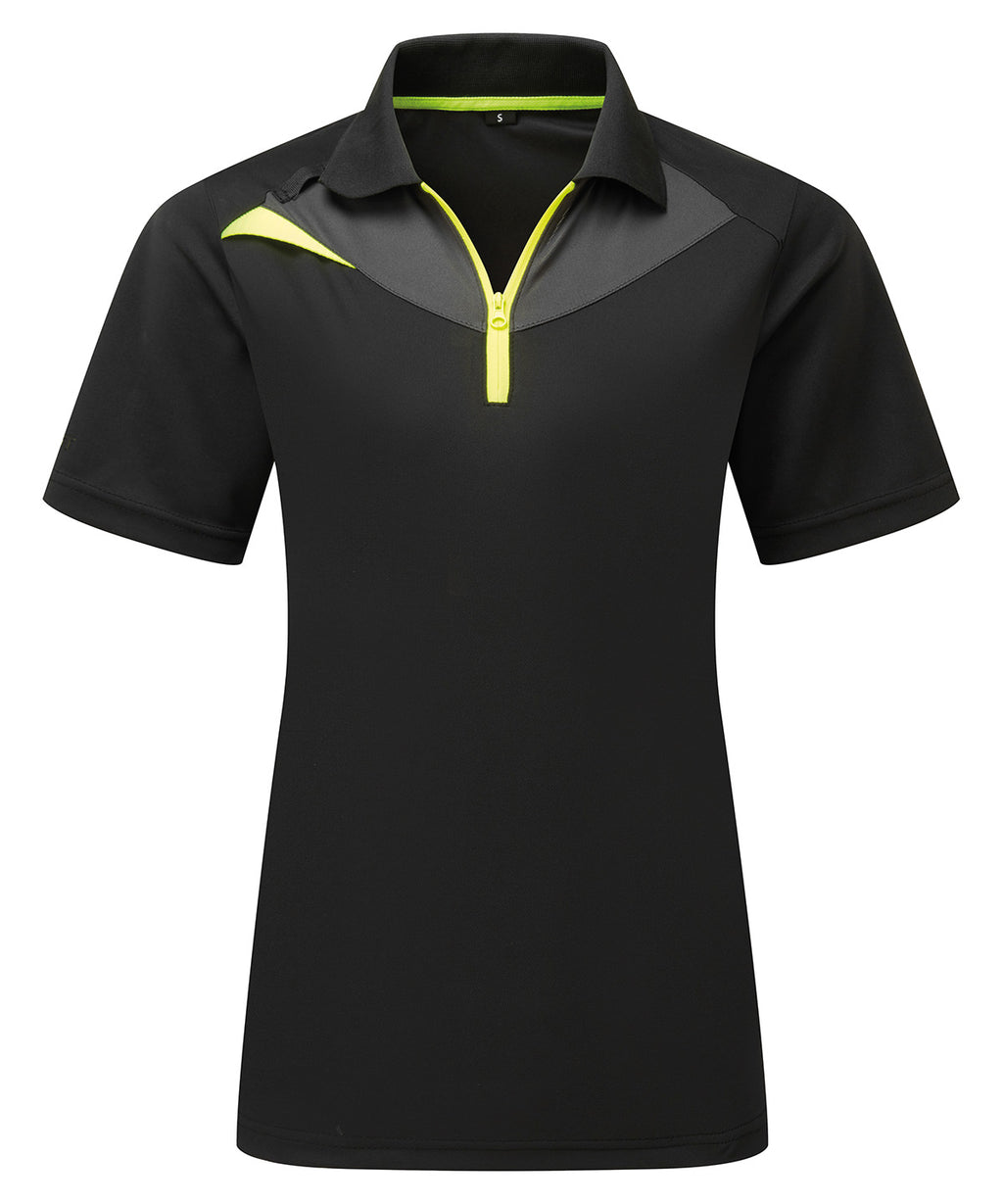 Women’s DX4 polo shirt (DX409) — Black