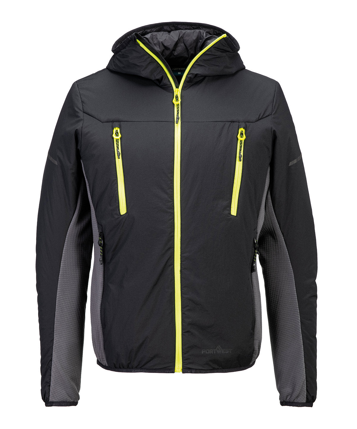 EV4 Insulated hybrid jacket (EV470) — Black