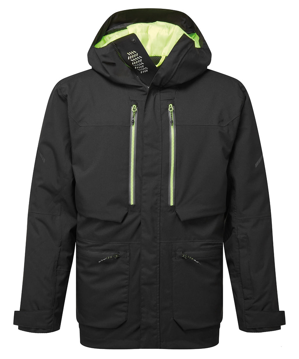 EV4 Winter parka jacket (EV461) — Black