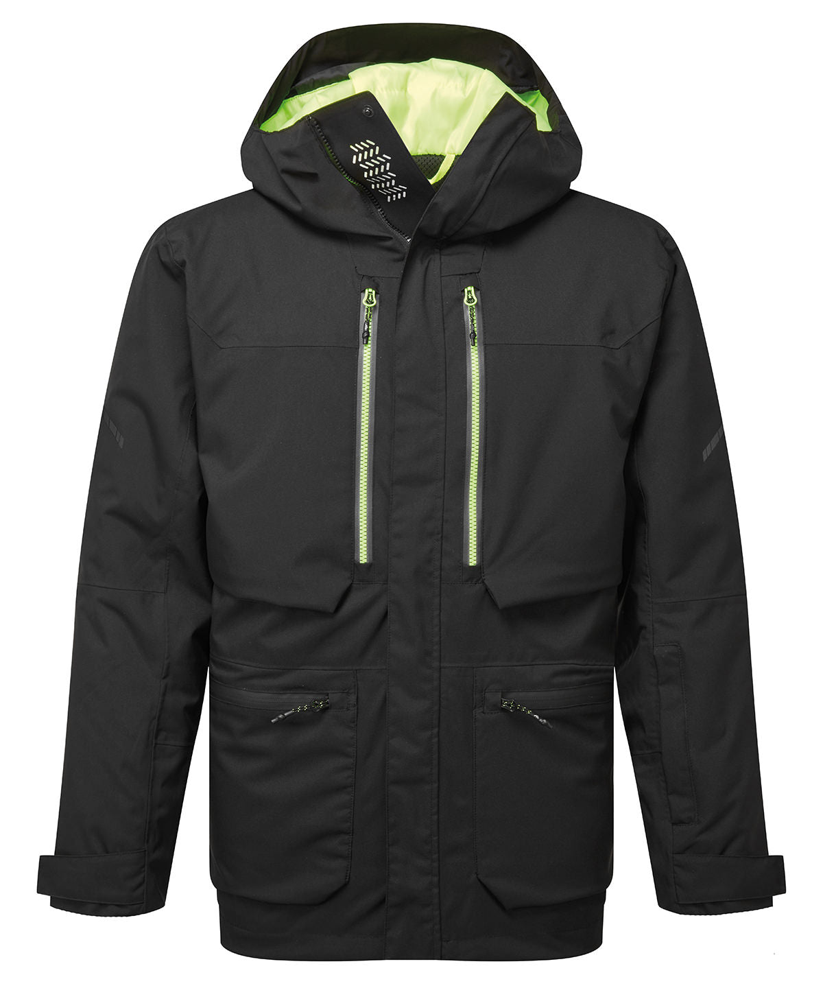 EV4 Winter parka jacket (EV461) — Black