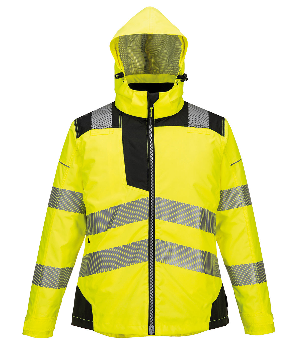 Women’s PW3 Hi-vis winter jacket (PW382) — Yellow/Black