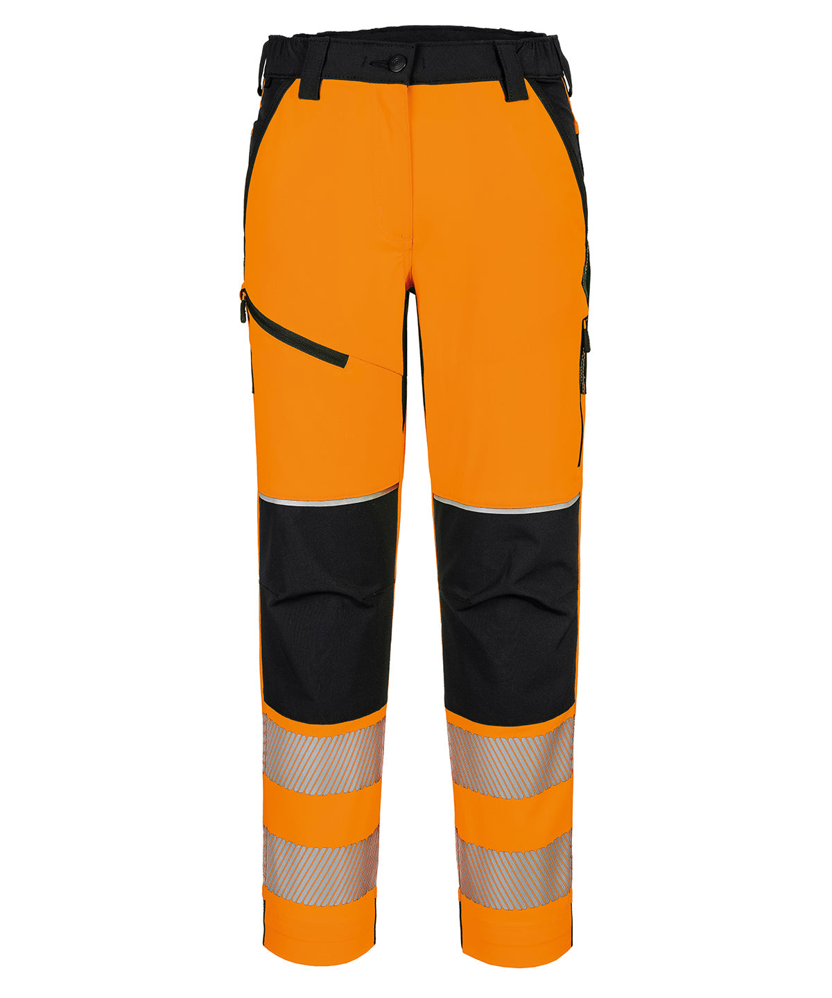 Women’s PW3 Hi-vis stretch trousers (T141) — lifestyle