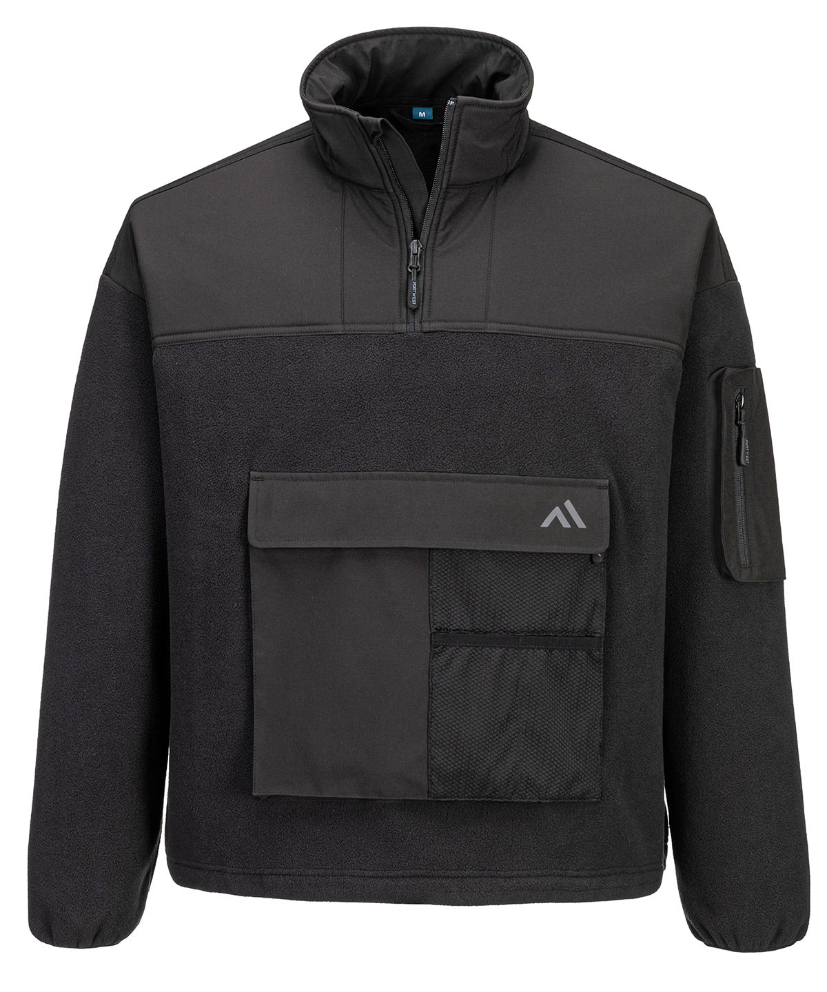 KX3 Sport ¼-zip fleece (KX378) — Black