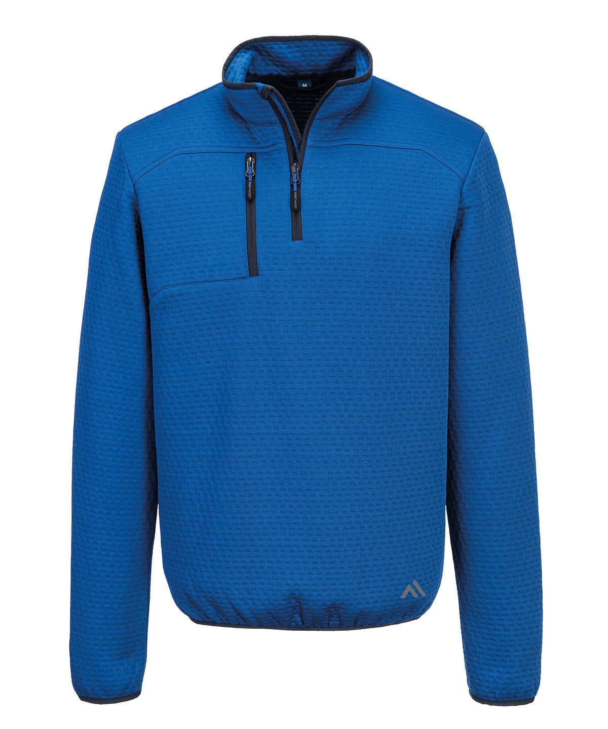 KX3 Sport textured ¼-zip sweatshirt (KX376) — Blue
