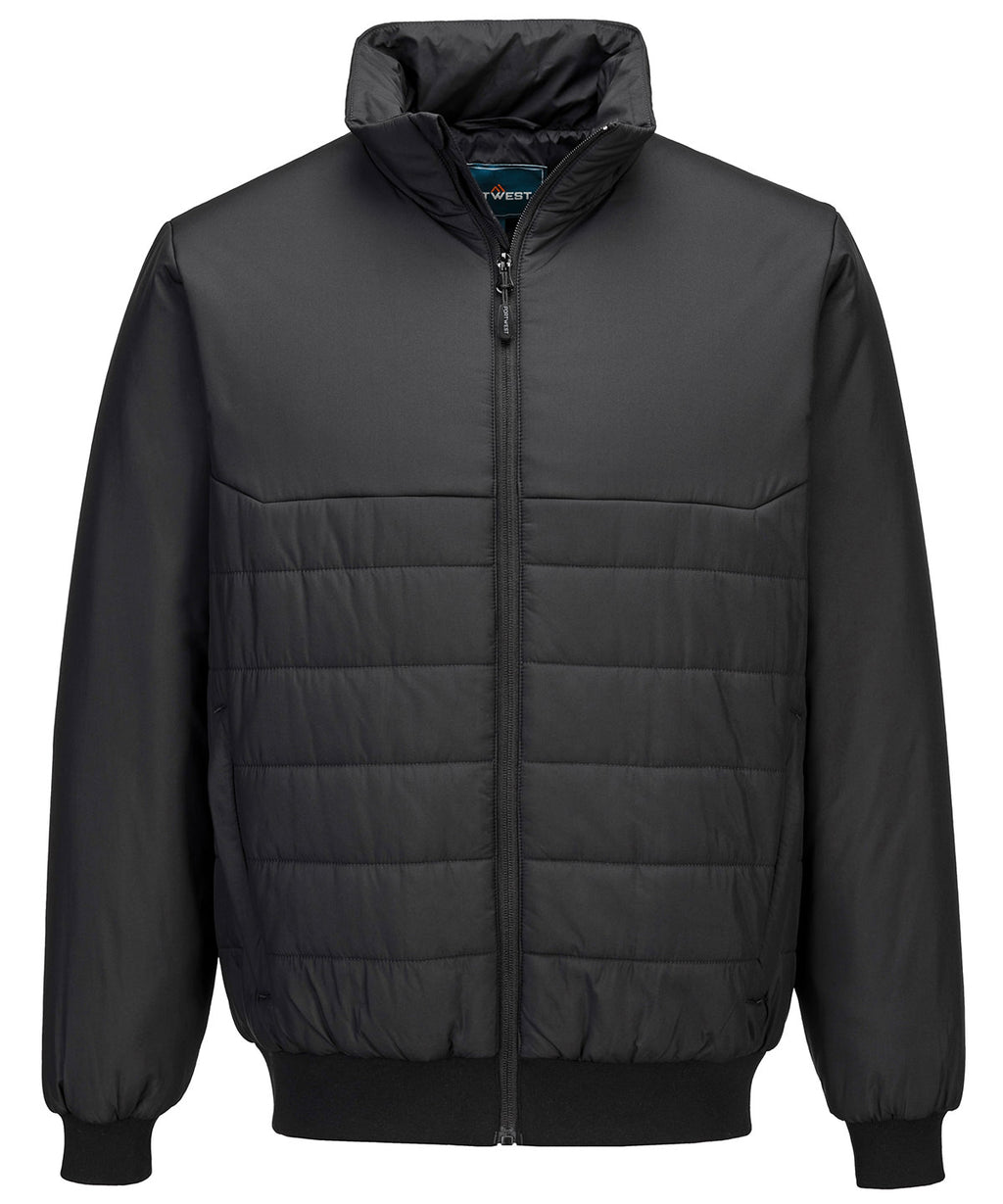 Professional insulated bomber (S609) — Black