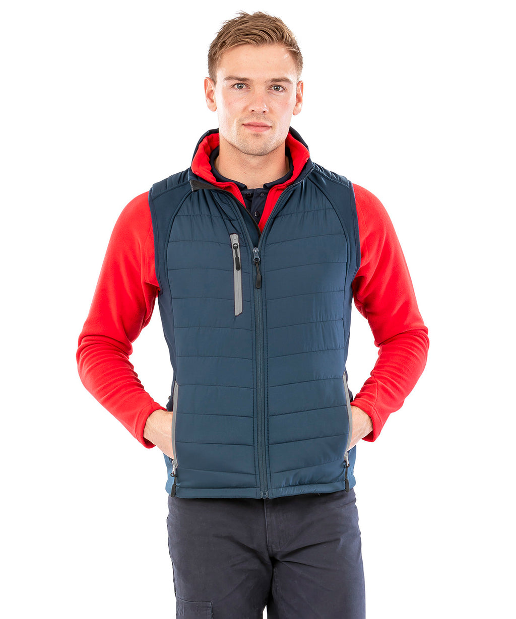 Result Compass padded softshell gilet (R238X)