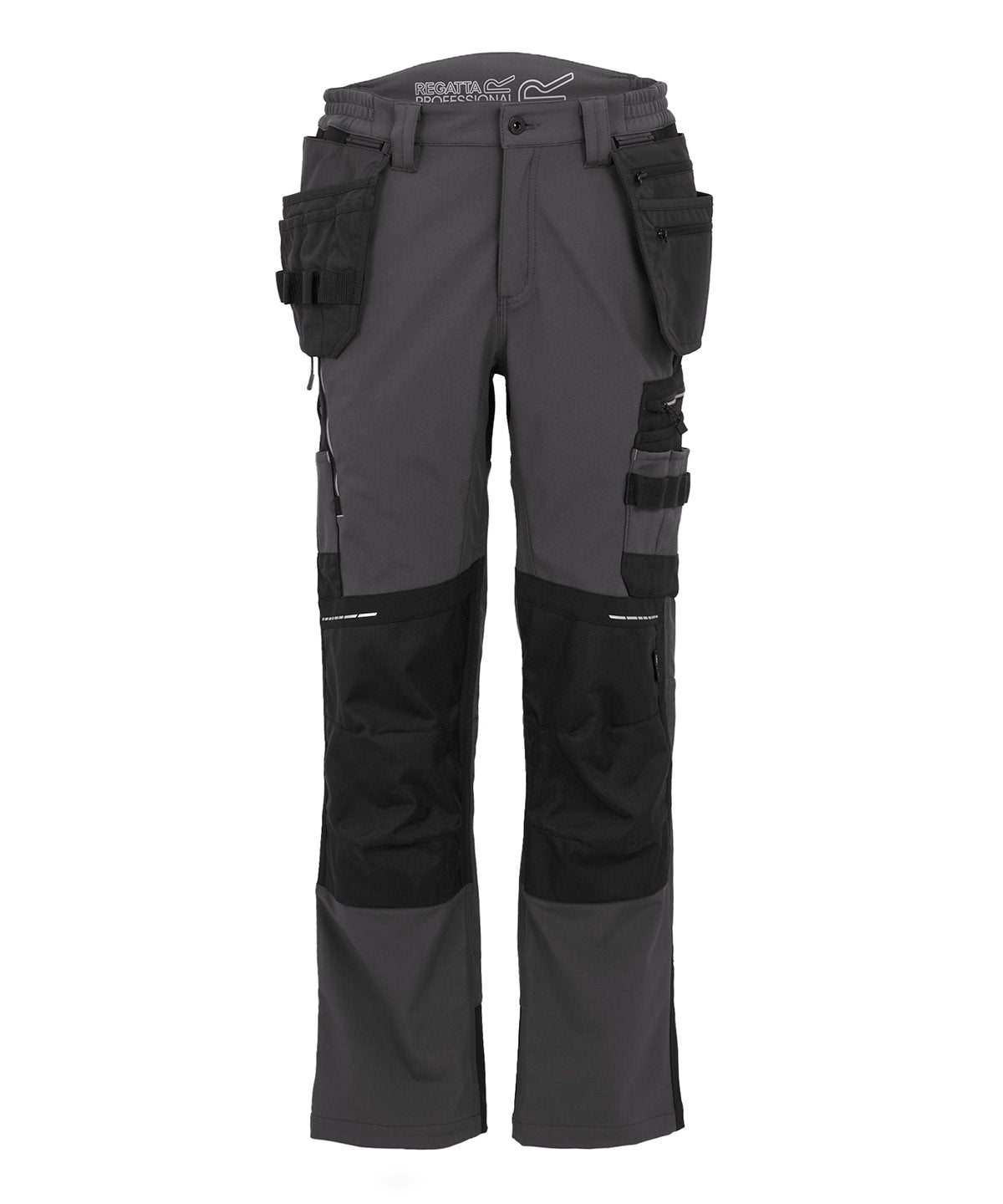 4-Tex stretch holster trousers — Slate Grey/Black