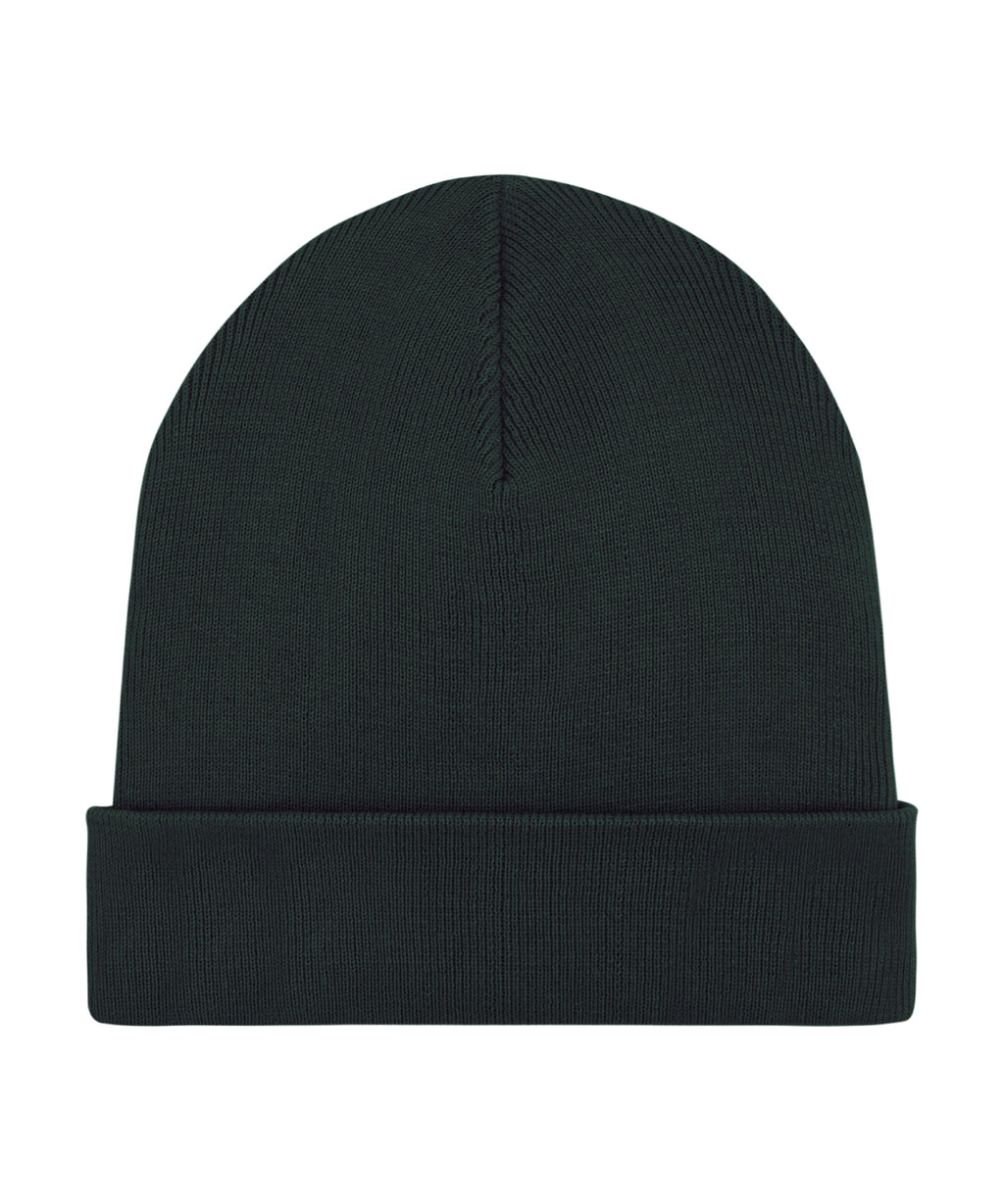 Rib beanie in unisex fit (STAU772) — Black