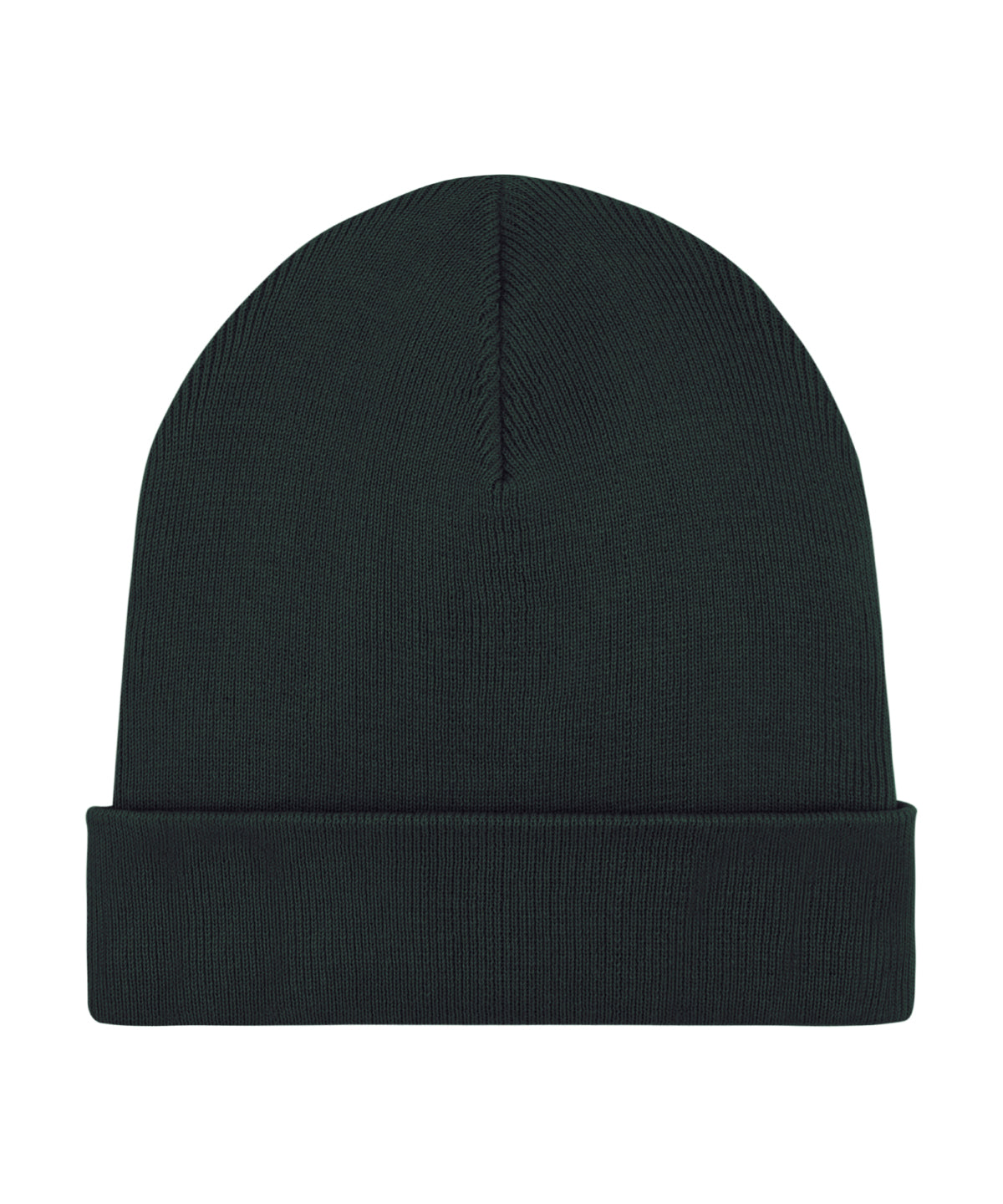 Rib beanie in unisex fit (STAU772) — Black
