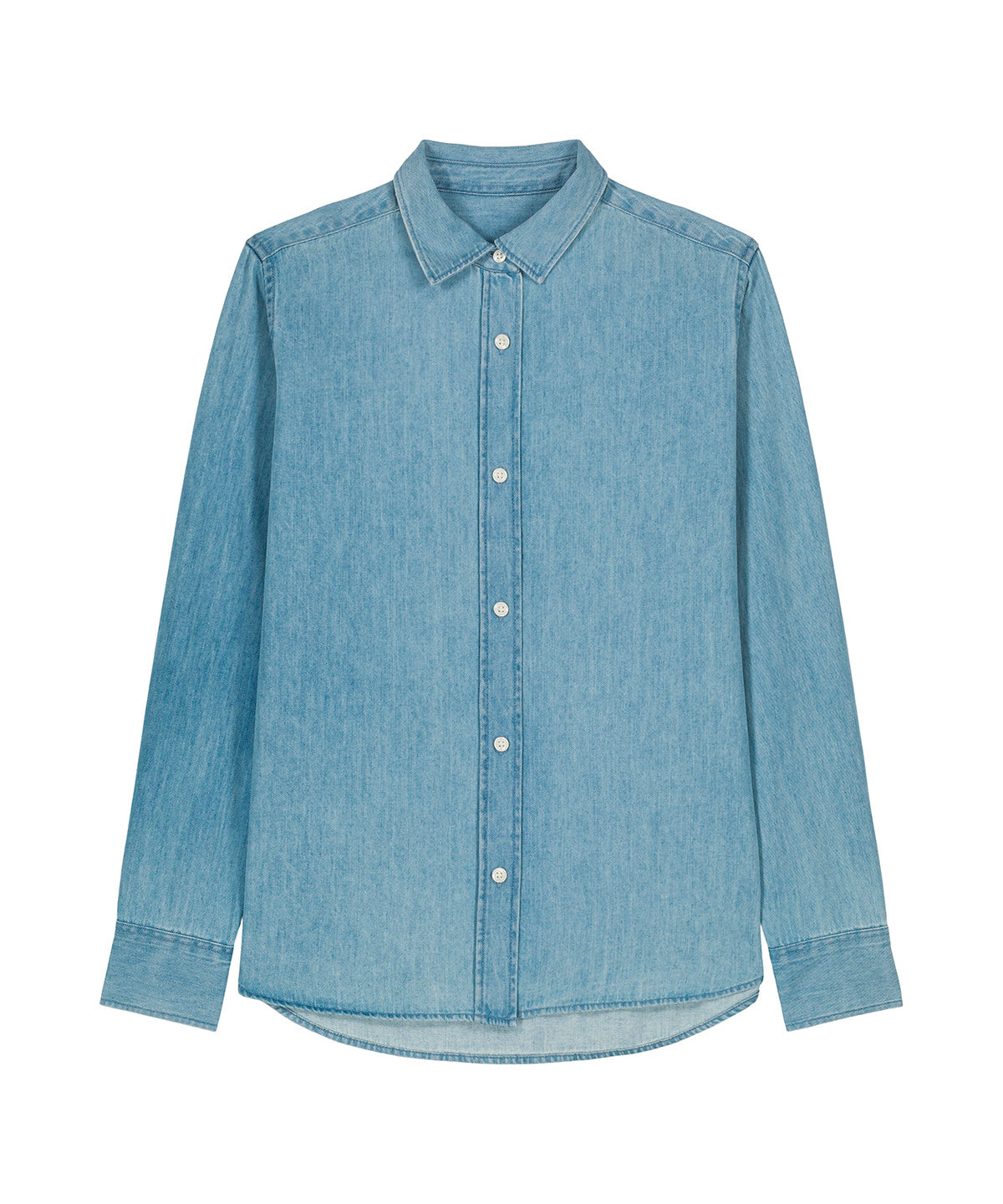 Stella denim shirt (STWW970) — Light Wash