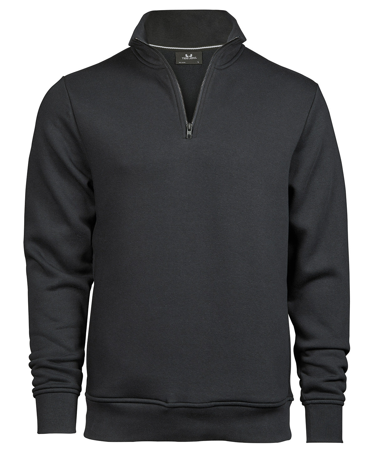 Half-zip sweatshirt (5438) — Dark Grey