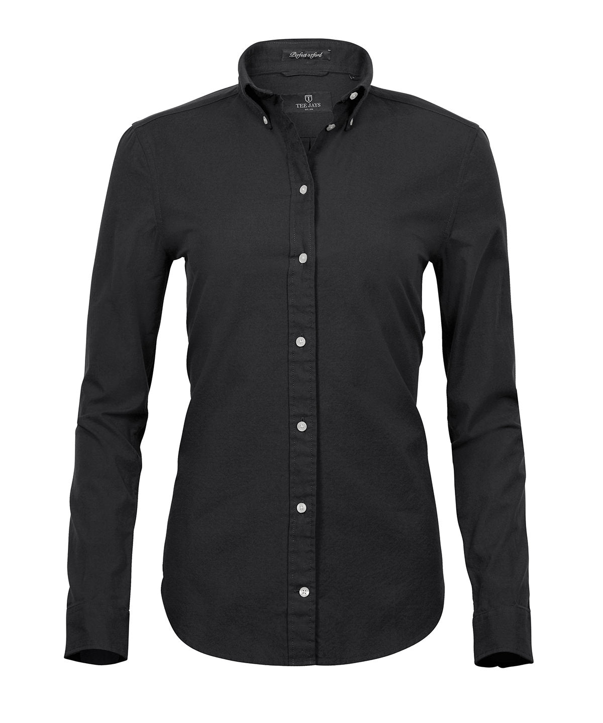 Women’s perfect Oxford shirt (4001) — Black