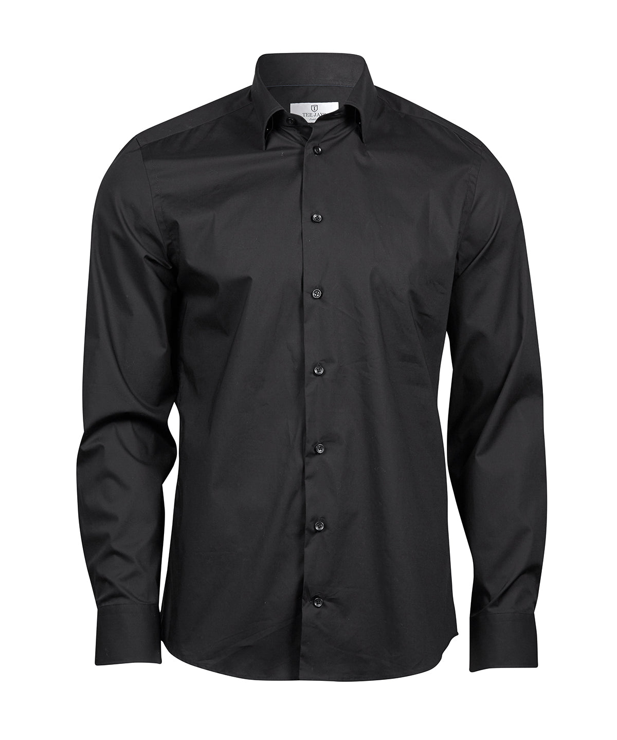 Stretch luxury shirt (4024) — Black