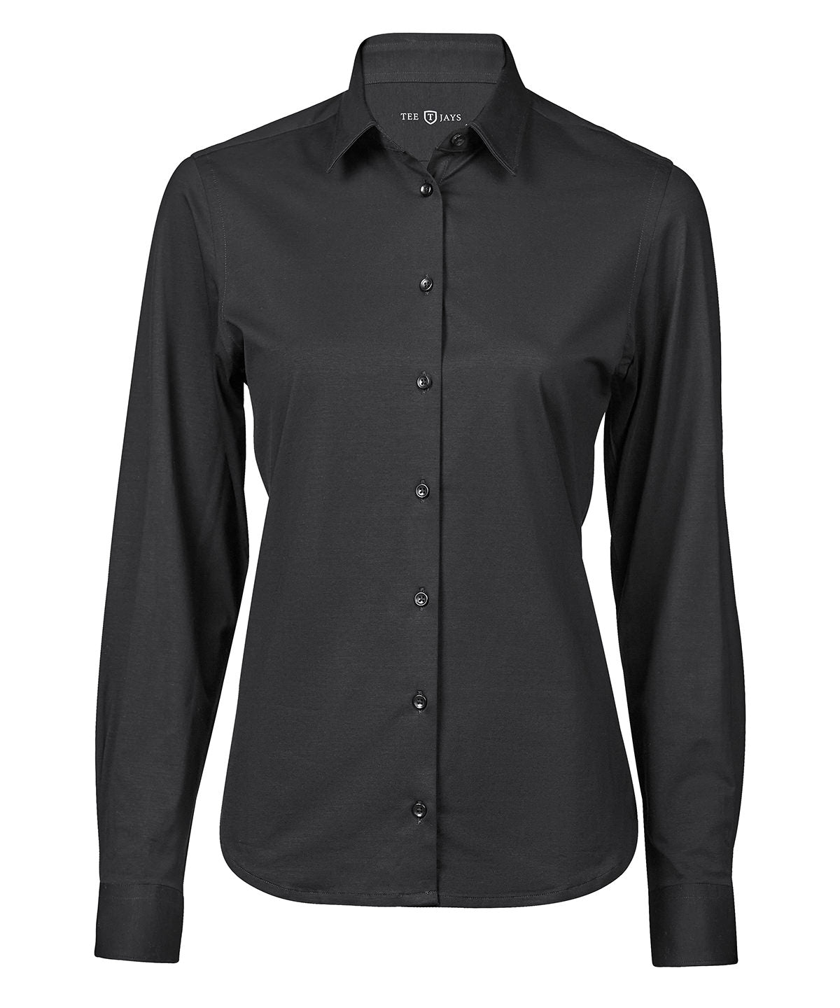 Women’s active stretch shirt (4031) — Black
