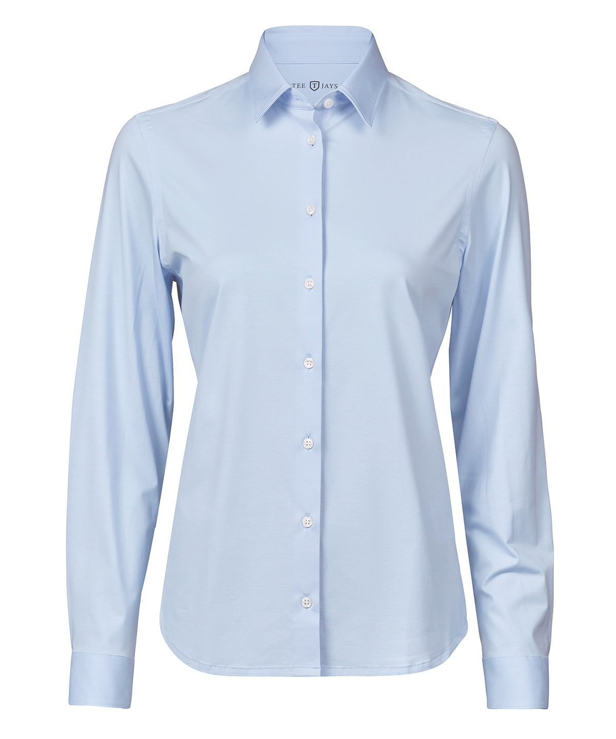 Women’s active stretch shirt (4031) — Light Blue