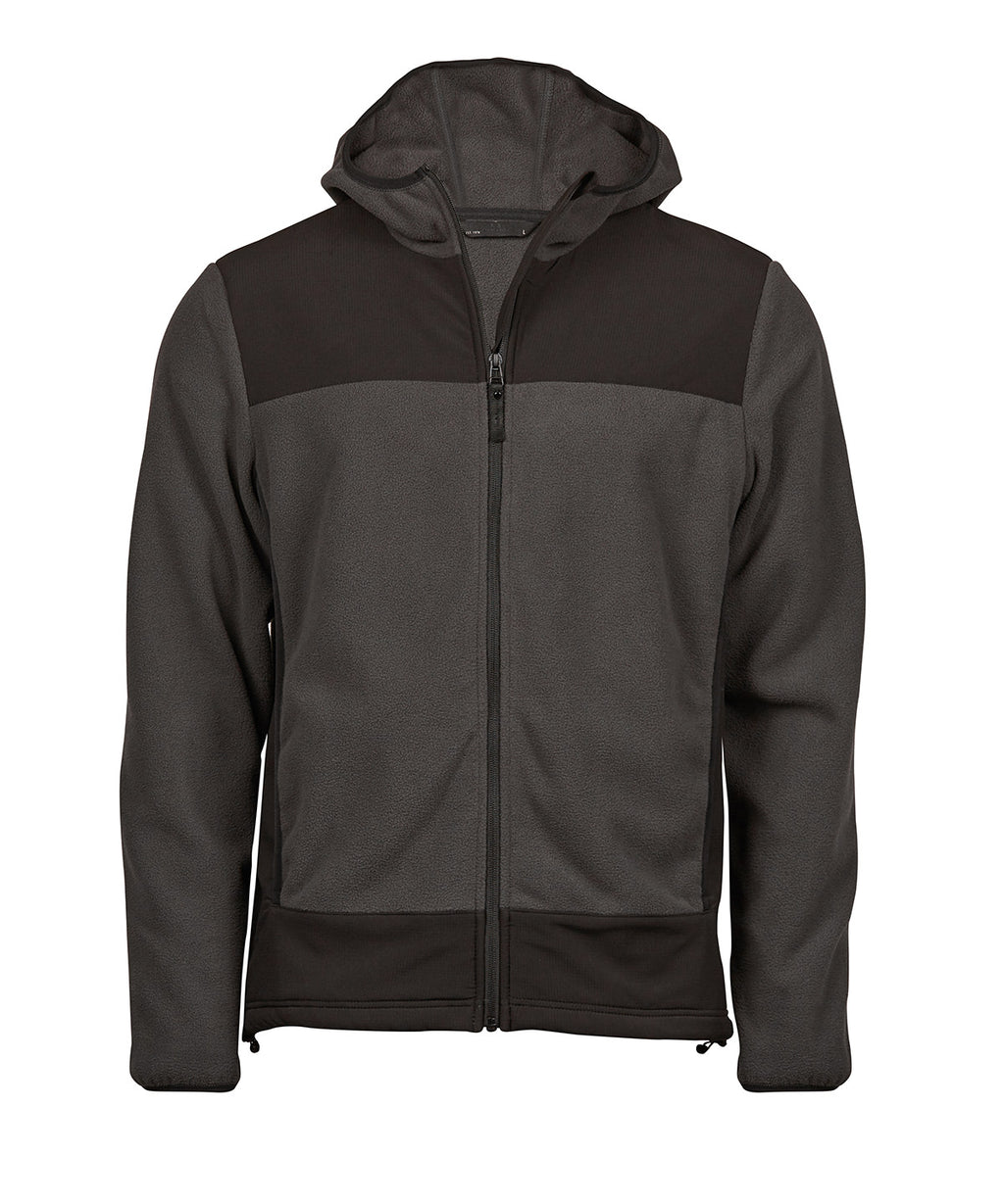 Mountain hooded fleece (9124) — Asphalt/Black