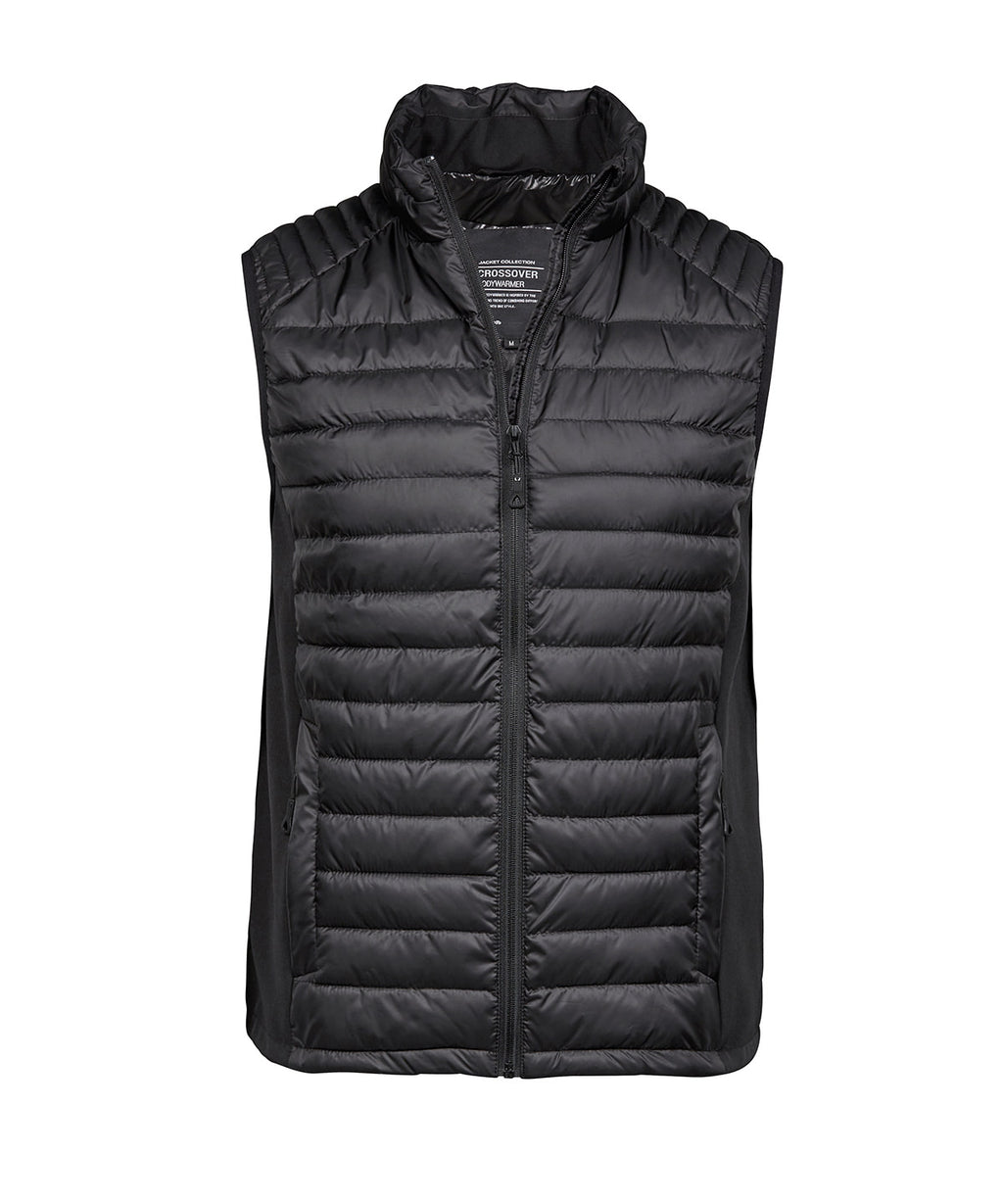 Crossover bodywarmer (9624) — Black/Black/Black