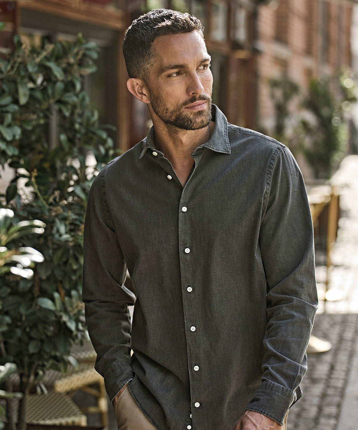 Denim shirt (4004) — lifestyle