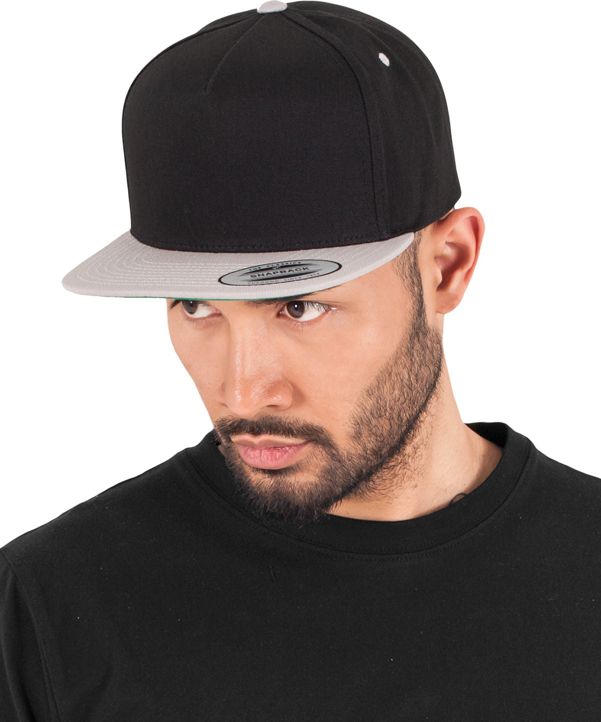 Classic 5-panel snapback (6007T) — lifestyle