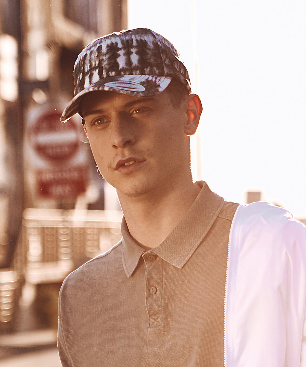 Low-profile tie-dye cap (6245TD) — lifestyle