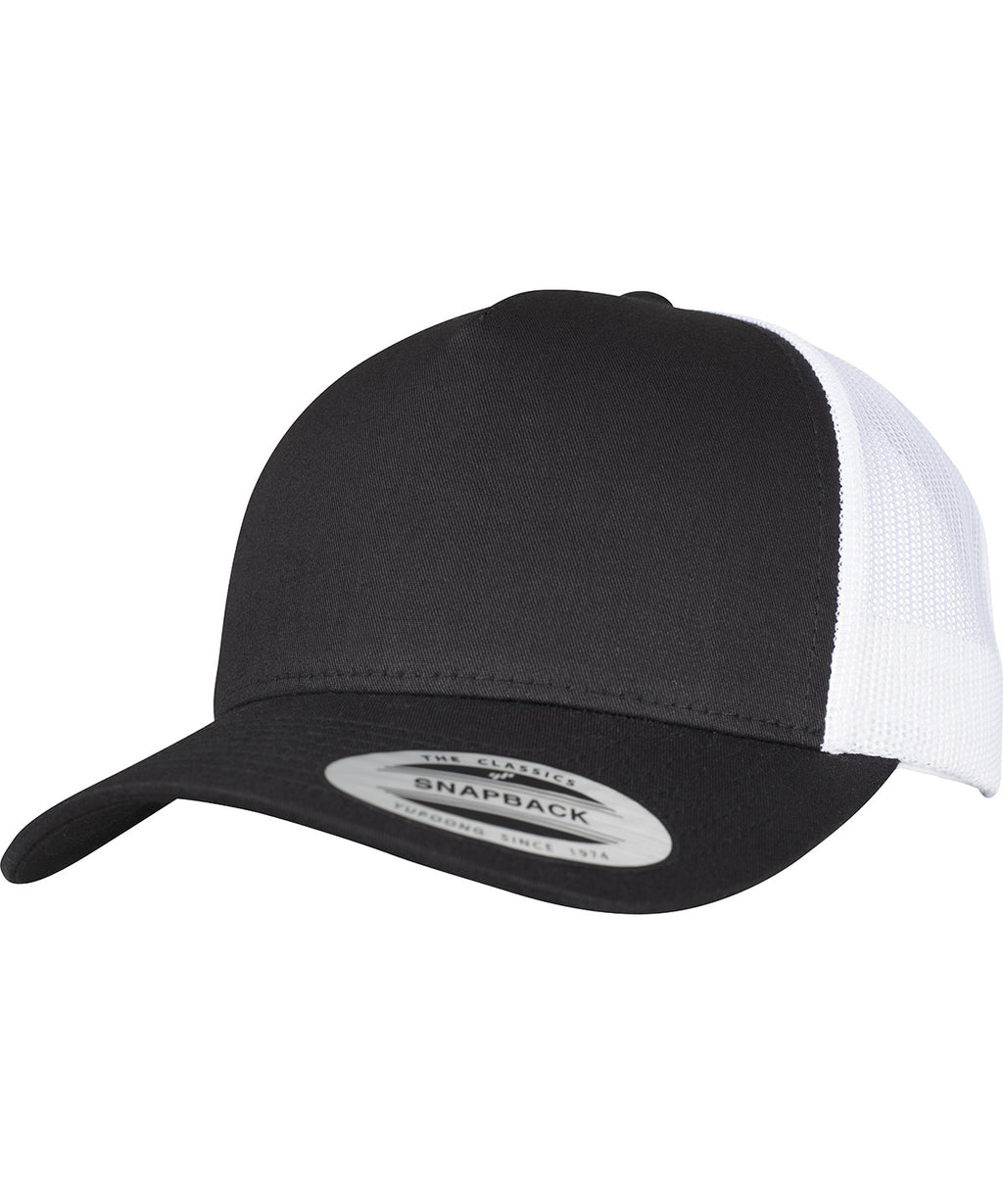 5-panel retro trucker 2-tone cap (6506T) — lifestyle