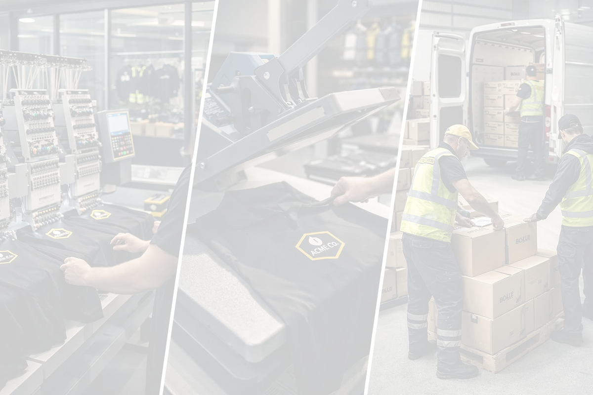 Custom Embroidered & Printed Workwear UK | BoltUniform – Bolt Uniforms