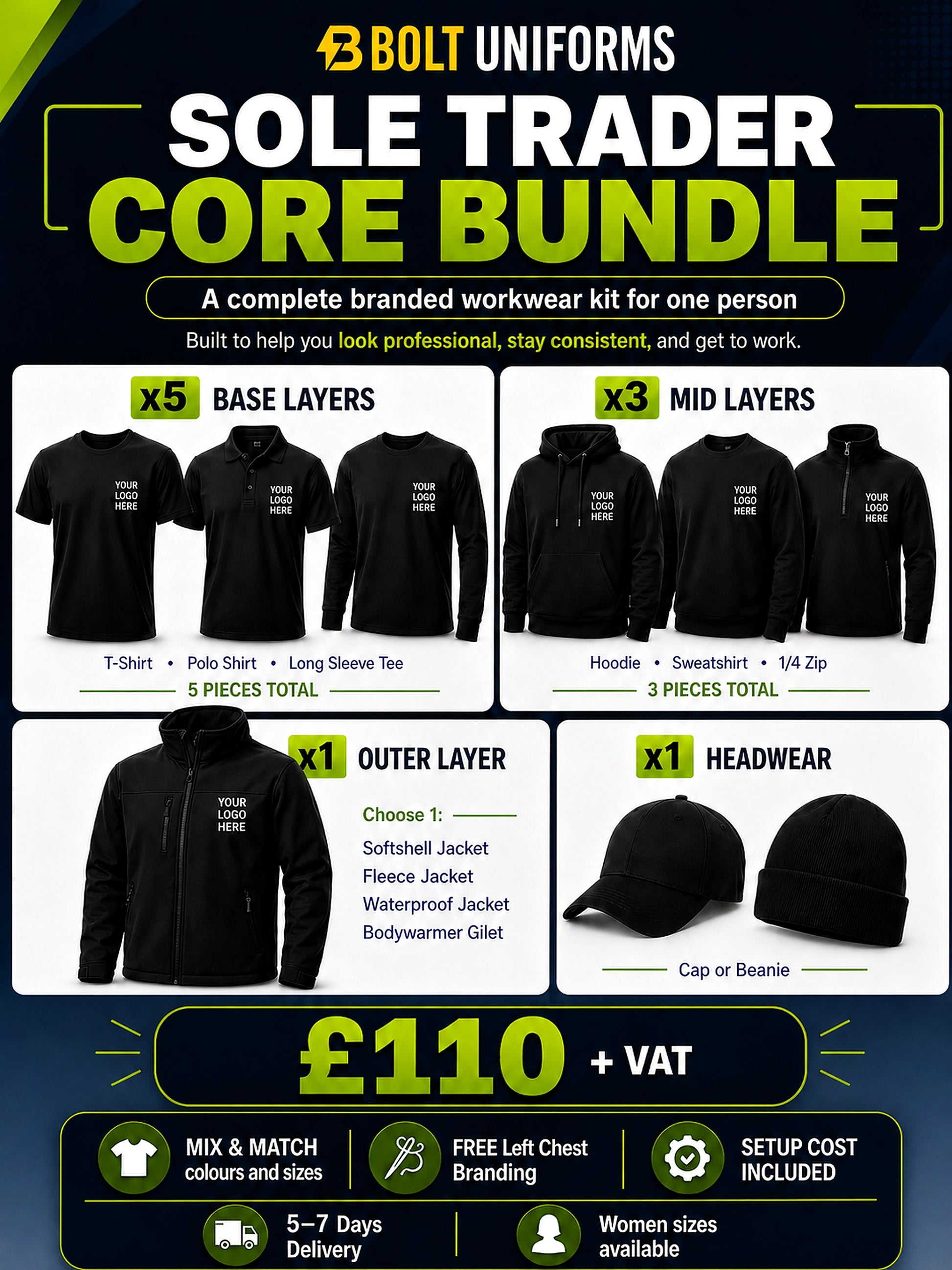 Solo Core Workwear Bundle
